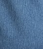 Color:Bright Chambray Heather - Image 6 - Chambray Pull-On Heather Microfiber Twill Straight Leg Capris