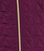 Allison Daley Chevron Quilted Sleeveless Two-Way Zip Front Vest - Image 4