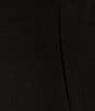 Color:Black - Image 4 - City Stretch Gored Panel Skirt