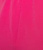 Allison Daley City Stretch Pull-On Straight Leg Ankle Pants, Color:Raspberry - Image 4
