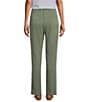 Allison Daley City Stretch Straight Leg Pull-On Pants, Color:Spring Sage - Image 2