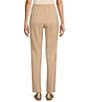 Allison Daley City Stretch Straight Leg Pull-On Pants, Color:True Tan - Image 2