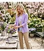 Allison Daley City Stretch Straight Leg Pull-On Pants - Image 5