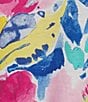 Allison Daley Embellished Floral Print Short Tulip Sleeve V-Neck Knit Top, Color:Raspberry Ethereal Garden - Image 4