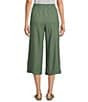 Allison Daley Linen Blend Pull-On Capri Pants, Color:Spring Sage - Image 2