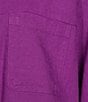 Allison Daley Long Sleeve Button Front Point Collar Soft Jacket - Image 3