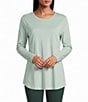Allison Daley Long Sleeve Crew Neck Knit Top - Image 1