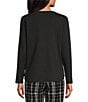 Allison Daley Long Sleeve Crew Neck Knit Top - Image 6