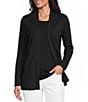 Allison Daley Long Sleeve Open-Front Cardigan - Image 1