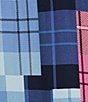 Allison Daley Patchwork 3/4 Sleeve Point Collar Button Front Top - Image 4