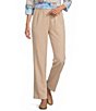 Allison Daley Petite Size City Stretch Straight Leg Pull-On Pants - Image 1