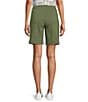Color:Sage - Image 2 - Petite Size Pull-On Tech Stretch Shorts