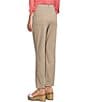 Allison Daley Petite Size Straight Leg Pull-On Chino Pants - Image 4