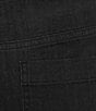 Allison Daley Petite Size Straight Leg Stretch Denim Elastic Waist Pull-On Embellished Pants - Image 6