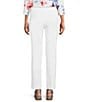 Allison Daley Petite Size Stretch Pull-On Straight Leg Pants - Image 2