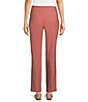 Allison Daley Petite Size Stretch Pull On Straight Leg Pants - Image 2