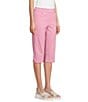 Allison Daley Petite Size Tech Stretch Pull-On Skimmer Pants, Color:French Rose - Image 3