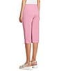 Allison Daley Petite Size Tech Stretch Pull-On Skimmer Pants, Color:French Rose - Image 4
