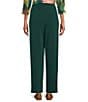 Allison Daley Pine Grove Pull-On Straight Leg Pants, Color:Pine Grove - Image 2