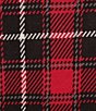 Allison Daley Plaid Long Sleeve Open-Front Rib Trim Cardigan - Image 4