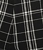 Allison Daley Plaid Straight Leg Pull-On Ponte Pants - Image 4