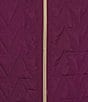 Allison Daley Plus Size Chevron Quilted Sleeveless Two-Way Zip Front Vest - Image 4