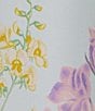 Color:Floral Mix Border - Image 4 - Plus Size Embellished Floral Print 3/4 Sleeve Scoop Neck Asymmetric Hem Knit Top
