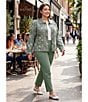 Allison Daley Plus Size Long Sleeve Button Front Point Collar Embroidered Jacket - Image 5