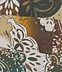Allison Daley Plus Size Patchwork Print 3/4 Sleeve V-Neck Embellished Top - Image 4
