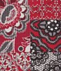 Allison Daley Plus Size Patchwork Print 3/4 Sleeve V-Neck Embellished Top - Image 4