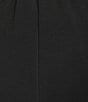Allison Daley Plus Size Pull-On Waist Straight Leg Knit Pants, Color:Black - Image 4