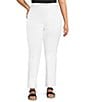 Allison Daley Plus Size Stretch Pull-On Straight Leg Pants - Image 1