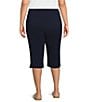Allison Daley Plus Size Tech Stretch Pull-On Skimmer Pants - Image 6