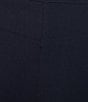 Allison Daley Plus Size Tech Stretch Pull-On Skimmer Pants, Color:True Navy - Image 4