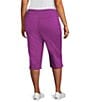 Allison Daley Plus Size Tech Stretch Pull-On Skimmer Pants - Image 2