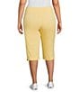 Allison Daley Plus Size Tech Stretch Pull-On Skimmer Pants - Image 2