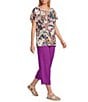 Allison Daley Pull-On Soft Crop Pants - Image 3