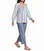 Allison Daley Pull-On Soft Crop Pants - Image 3