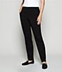 Color:Black - Image 5 - Stretch Pull-On Straight Leg Pants