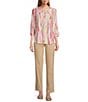 Allison Daley Stretch Pull-On Straight Leg Pants, Color:True Tan - Image 3