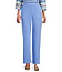 Allison Daley Pull-On Waist Straight Leg Knit Pants - Image 5