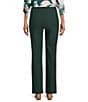 Allison Daley Straight Leg Pull-On Ponte Pants - Image 2