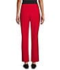 Allison Daley Straight Leg Pull-On Ponte Pants - Image 2