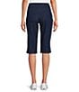 Allison Daley Stretch Denim Pull-On Skimmer Pants - Image 2