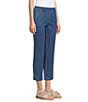 Allison Daley Stretch Denim Pull-On Straight Leg Crop Pants - Image 3