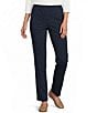 Allison Daley Stretch Pull-On Straight Leg Pants - Image 1