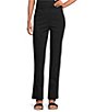 Allison Daley Stretch Pull-On Straight Leg Pants - Image 1