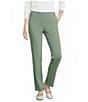 Allison Daley Stretch Pull-On Straight Leg Pants - Image 1