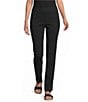 Allison Daley Stretch Pull-On Straight Leg Pants - Image 1