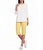 Allison Daley Tech Stretch Pull-On Skimmer Pants - Image 3